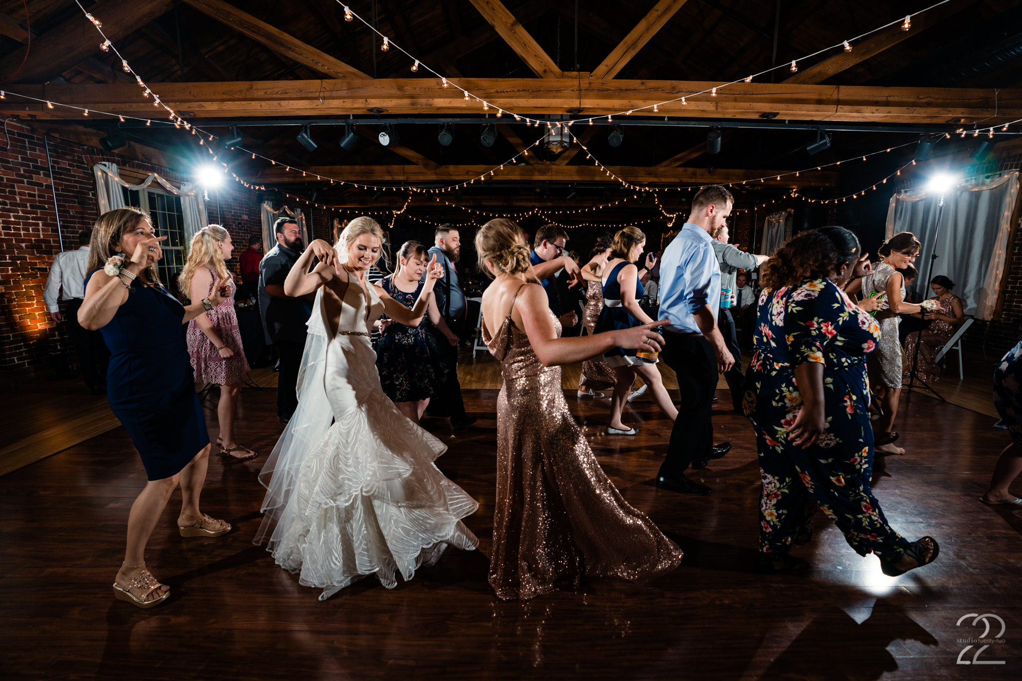  Top of the Market in Dayton, Ohio has the perfect dance floors for you and your guests to bust a move. 